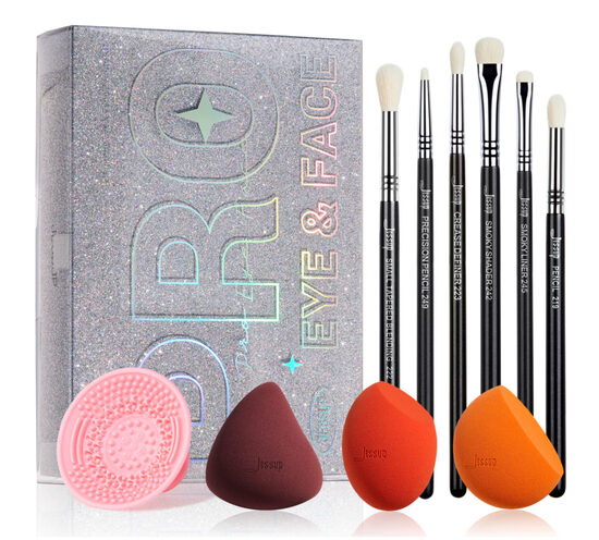 Elegeant Beauty Gift Box with Mixing Tools and Mirror T504