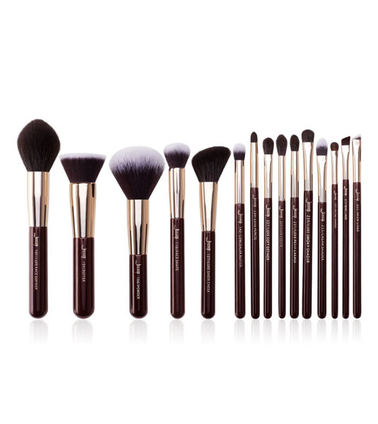 Everyday Essential Makeup Brush Set Zinfandel 15pcs T283